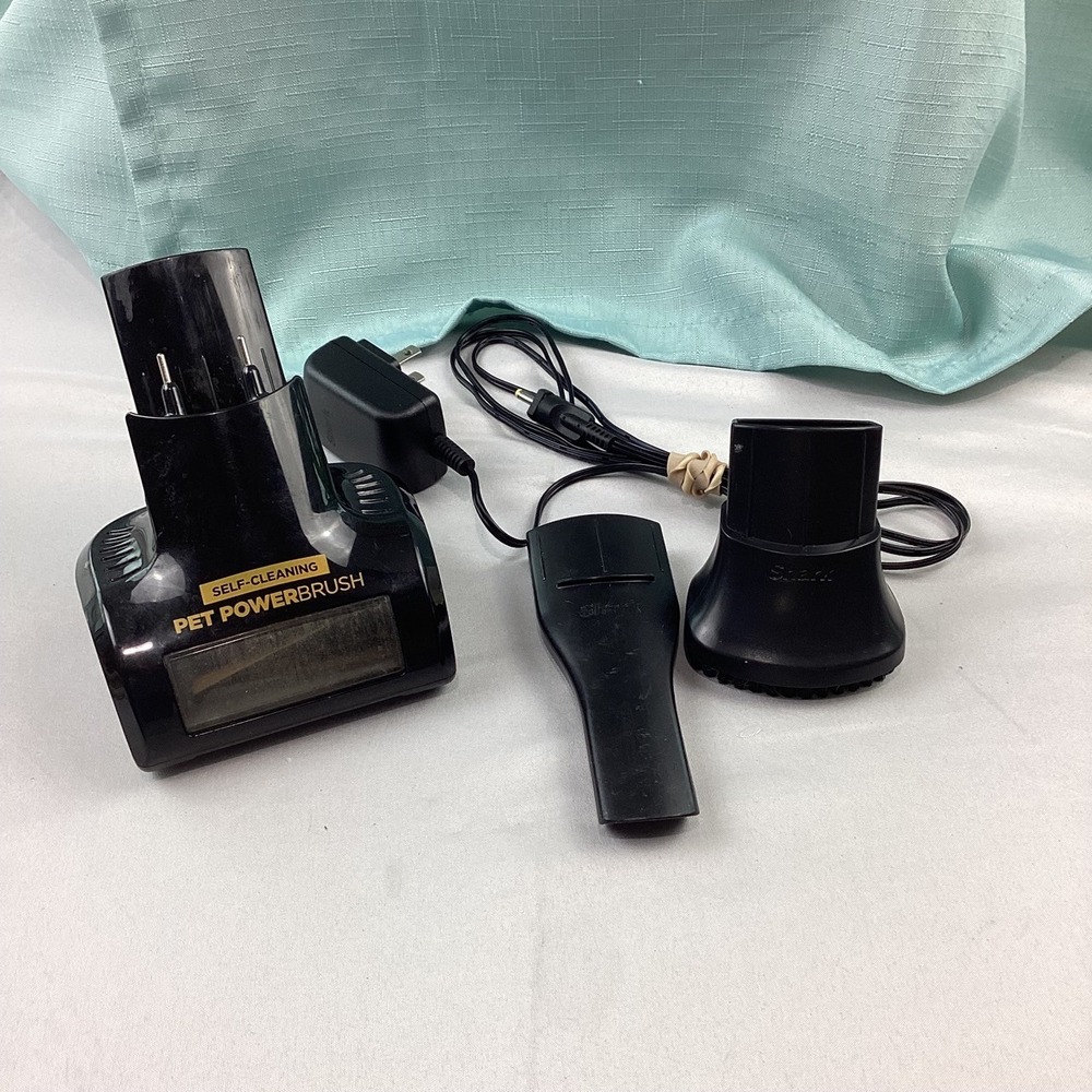 Shark Motorized Pet PowerBrush Zero-M MHT Attachment Set with Charger and Tools